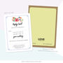Floral Bouquet Wedding Invitation, thumbnail 7 of 9