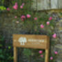 Extra Large Outdoor Wooden Sign With Posts, thumbnail 12 of 12