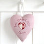 Personalised Tooth Fairy Pillow Heart Gift For Girl, thumbnail 2 of 12