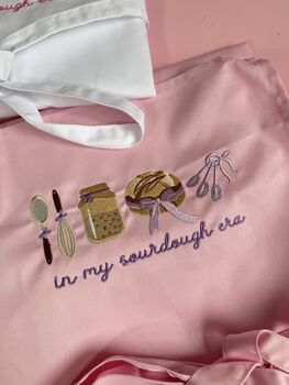 In My Sourdough Era Embroidered Apron, 5 of 8