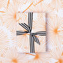 Orange Palms Wrapping Paper | Gift Wrap, thumbnail 1 of 6