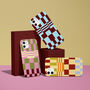 Wavy Check Phone Case Durable iPhone Samsung Mobile Cover, thumbnail 5 of 12
