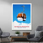 Silvretta Montafon Ski Resort Poster, thumbnail 2 of 6
