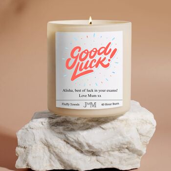 Good Luck Exams Candle Gift Set, 3 of 6
