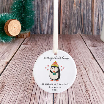 Christmas New Grandparents Ornament Gift, 6 of 6