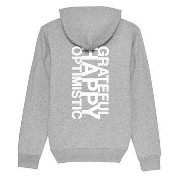 The 'Happy' Personalised Motivational Hoodie, 10 of 12