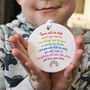 There Will Be Days Positive Quote Mental Health Rainbow Ceramic Keepsake, thumbnail 1 of 2