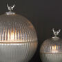 Glass Bauble Scented Candle Pot – Two Sizes, thumbnail 2 of 3