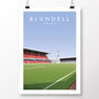 Grimsby Town Blundell Park Poster, thumbnail 2 of 8