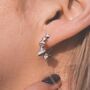 Arabella Spike Hoop Earrings | 925 Sterling Silver, thumbnail 1 of 5