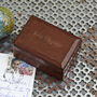 Personalised Leather Mini Cufflink Box, thumbnail 2 of 6