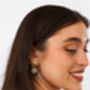 Elegant Semi Precious Stone Drop Earrings, thumbnail 3 of 9