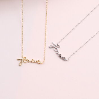 Friends Forever Necklace Sterling Silver, 2 of 3