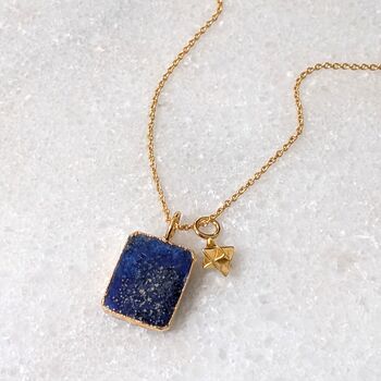 The Duo Lapis Lazuli Necklace, 5 of 9