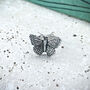 Butterfly Ring Antiqued Pewter, thumbnail 3 of 4