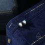 Sterling Silver Aurora Ab Cz Droplet Stud Earrings, thumbnail 1 of 11
