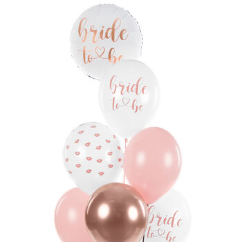 Bride To Be Rose Gold Foil Balloon, 4 of 4