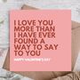 Valentines Day Card | Happy Valentines | Card For Her, thumbnail 1 of 3