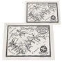 Devon Coastlines Map Hand Drawn Fine Art Print, thumbnail 3 of 12