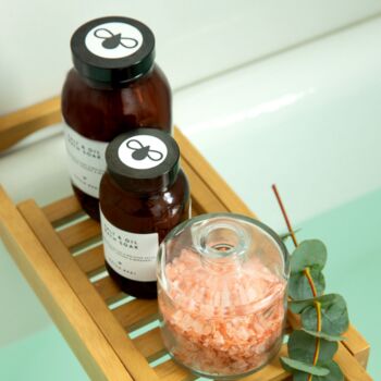 Salt And Oil Bath Soak Sweet Orange And Bergamot, 4 of 8