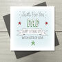 Fathers Day Message Parcel Keepsake Box, thumbnail 8 of 8