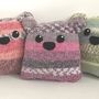 TWO Plump Flumps Knitting Kit *Personalised*, thumbnail 1 of 5