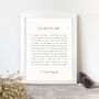 Personalised Black And White Typography Print, thumbnail 7 of 7