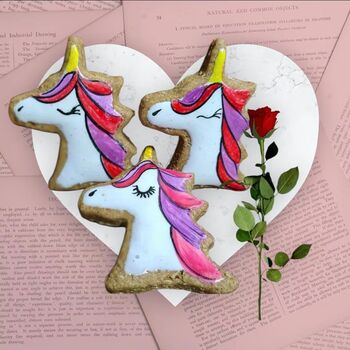 Valentine's Homemade Dog Treat Lips Biscuit, 4 of 8