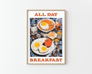 All Day Breakfast Print, 2 of 3