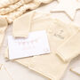 Cream Christening Baby Cardigan With Simple Cross, thumbnail 10 of 12
