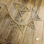 Personalised Wooden Floral Letter Party Bunting, thumbnail 4 of 4