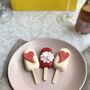 Personalised Valentine Trio Of Cakesicles, thumbnail 9 of 11