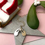 Sterling Silver Mistletoe Christmas Necklace, thumbnail 9 of 12