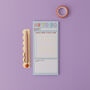 Colourful Daily Slim Dl To Do List Note Pad | | Stop Procrastination, thumbnail 2 of 6