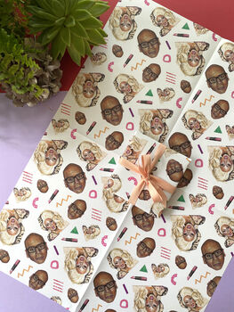 Ru Paul Gift Wrap – Fun Drag Queen Wrapping Paper For Ru Paul Fans, 11 of 11