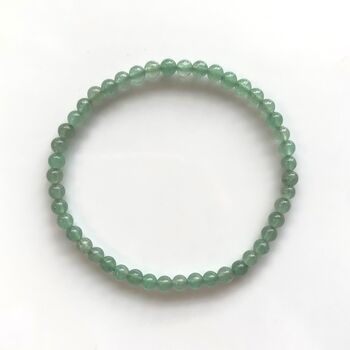 You Got This! Good Luck Green Aventurine Crystal Bracelet Gift, 6 of 6