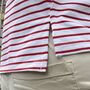 Breton Stripe Boat Neck Top, thumbnail 5 of 5