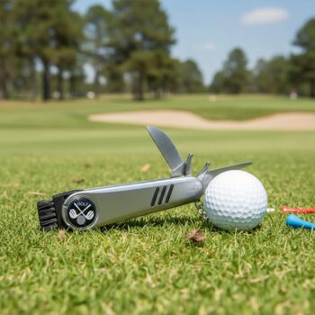 Personalised Golfers Multi Function Pocket Tool, 8 of 10