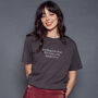 Rom Com Kinda Love Slogan T Shirt, thumbnail 1 of 5