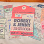 Personalised Travel Cushion Gift For Couple Home, thumbnail 2 of 2