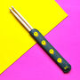 Personalised Happy Yellow Faces Drum Stick Holder, thumbnail 4 of 4