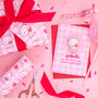 Valentine's Cat Love Heart Wrapping Paper With Tags, thumbnail 4 of 7