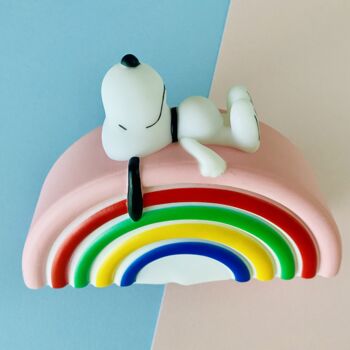 Personalised Peanuts Snoopy Rainbow Mini LED, 5 of 5