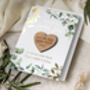 Save The Date Magnet With A Botanical Gold Foil Card, thumbnail 6 of 9