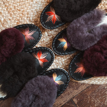 Lucky Dip Mule Sheepers Slippers, 7 of 12