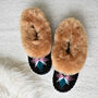 Women's Sheepskin Moccasin Slippers Joy, thumbnail 10 of 11