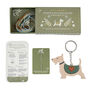Wooden Scottie Dog Keyring Embroidery Kit | Craft | Hobby, thumbnail 2 of 8