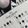 Wolf 2026 Lunar Calendar A4 Print, thumbnail 2 of 2