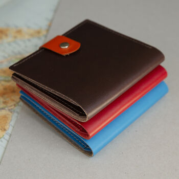 Personalised Luxury Leather Wallet, 8 of 12