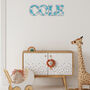 Printed Wall Letters, Bedroom Decor, thumbnail 5 of 9